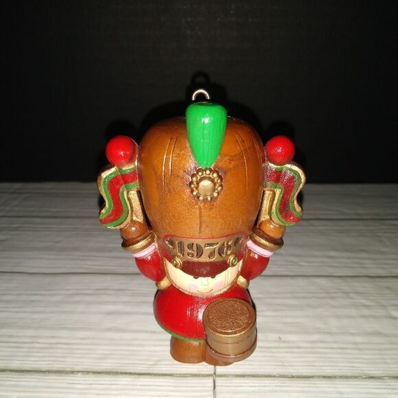 Vintage Hallmark Ornament Yesteryears 1976 Drummer Boy Keepsake Tree Decor - Picture 1 of 8